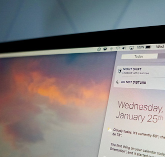 Night Shift или f.lux. Что лучше?