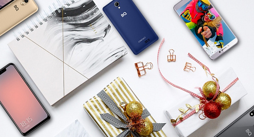Подарки на Новый год: 5 лучших смартфонов BQ