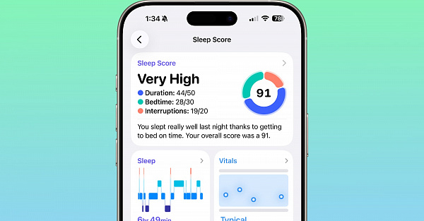 Apple Watch стали лучше оценивать сон в watchOS 26.2