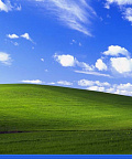Рабочий стол Windows XP осенью