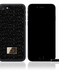 В России выпустили iPhone 7 инкрустированный черными бриллиантами