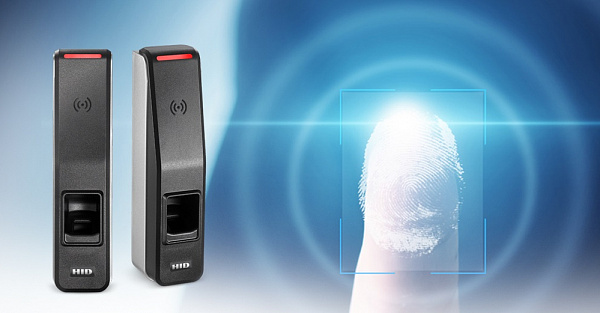 Новый биометрический считыватель HID – доступ по пальцам/карте/смартфону