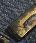 «Безопасный» Galaxy Note 7 загорелся в самолёте